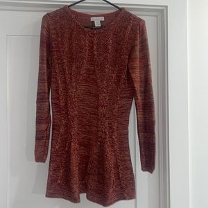 Keren hart Tunic Sweater